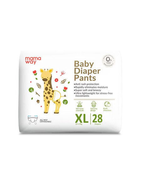 230888W1-XL Baby Diaper Pants (28 PCS)