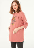 220823D4 Disney Winnie The Pooh Maternity & Nursing Pajama Set