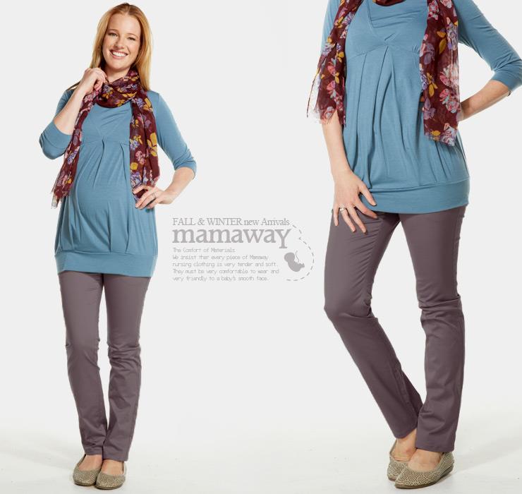 12522Z Slim Fit Maternity Pants – Mamaway (Philippines)