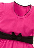 13711R Ruffle Sleeve Baby Bodysuit Dress