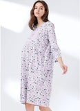 211812P Disney Aristocats Maternity & Nursing Pajama Dress