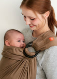 220967C3-F Solid Linen Baby Ring Sling