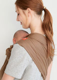 220967C3-F Solid Linen Baby Ring Sling