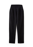 242527X1 Split-Hem Maternity Pants - Black