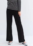 242531X1 Knit Maternity Straight Leg Pants - Black