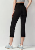 252303X1 Ultra Stretch Cropped Maternity Pants - Black
