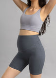 231302B2 Ultra-Strech Maternity Biker Shorts - Sage