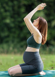 231302B2 Ultra-Strech Maternity Biker Shorts - Sage