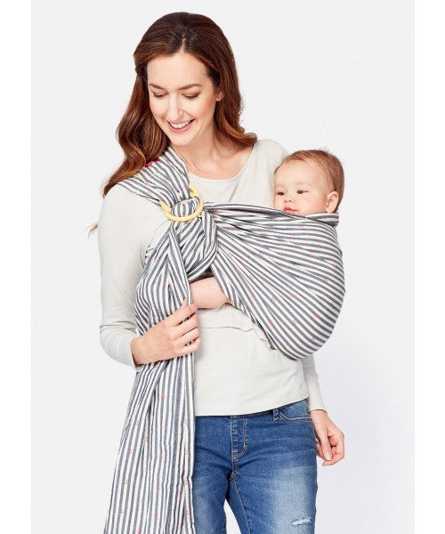 Amazon.com: Nalakai Ring Sling Baby Carrier. Eco-Friendly, Soft Bamboo and  Linen Baby Sling, Baby Wrap. Comfort, Style, and Giving Back - Carry Your  Little One with Love : Sports & Outdoors