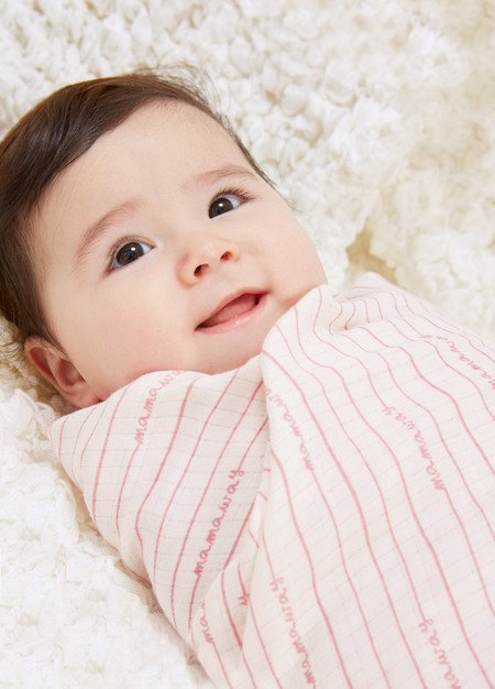 16602D Outlast Muslin Wrap Swaddle (Beddinique+) Baby Bedding Technology