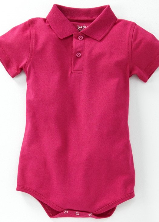 12703P Baby POLO Bodysuit - Main Image
