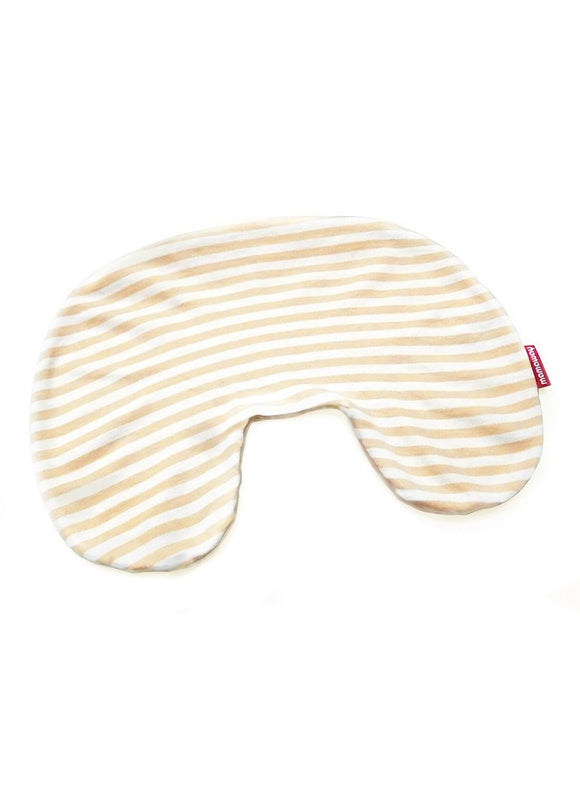 160426. Hypoallergenic Neck Pillow Case - Yellow Stripe