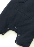 13704N Navy Baby Suit with Pouch Pockets & Hoodie