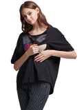 16855X Mickey Maternity and Nursing Shirt