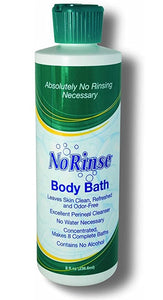 No Rinse Body Bath -8 oz.