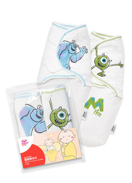 190822 Disney Monsters Inc Cocoon Swaddle Wrap 2 Pack