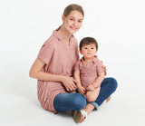 191022D2 Cool Quick Drying Maternity and Nursing Polo
